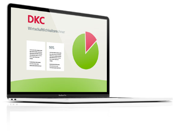 Neu: der DKC Wirtschaftlichkeitsrechner